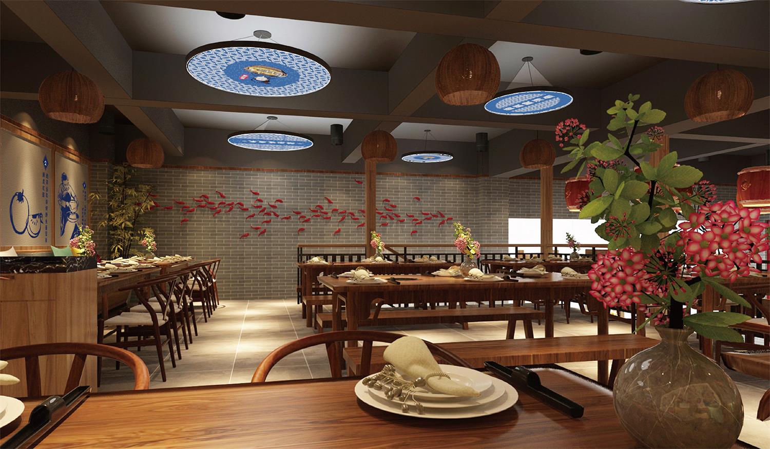 东莞如何让中餐厅的餐饮空间设计，蕴含中国传统文化底蕴？