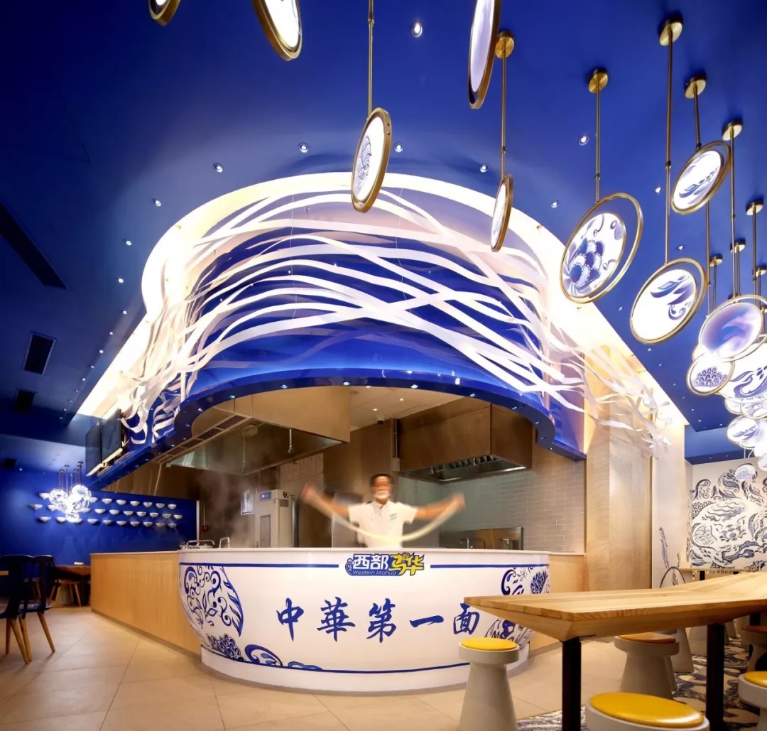 东莞充满文化魅力的餐饮空间设计，让兰州拉面瞬间高大上